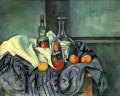 Bodegón botella de menta Paul Cezanne